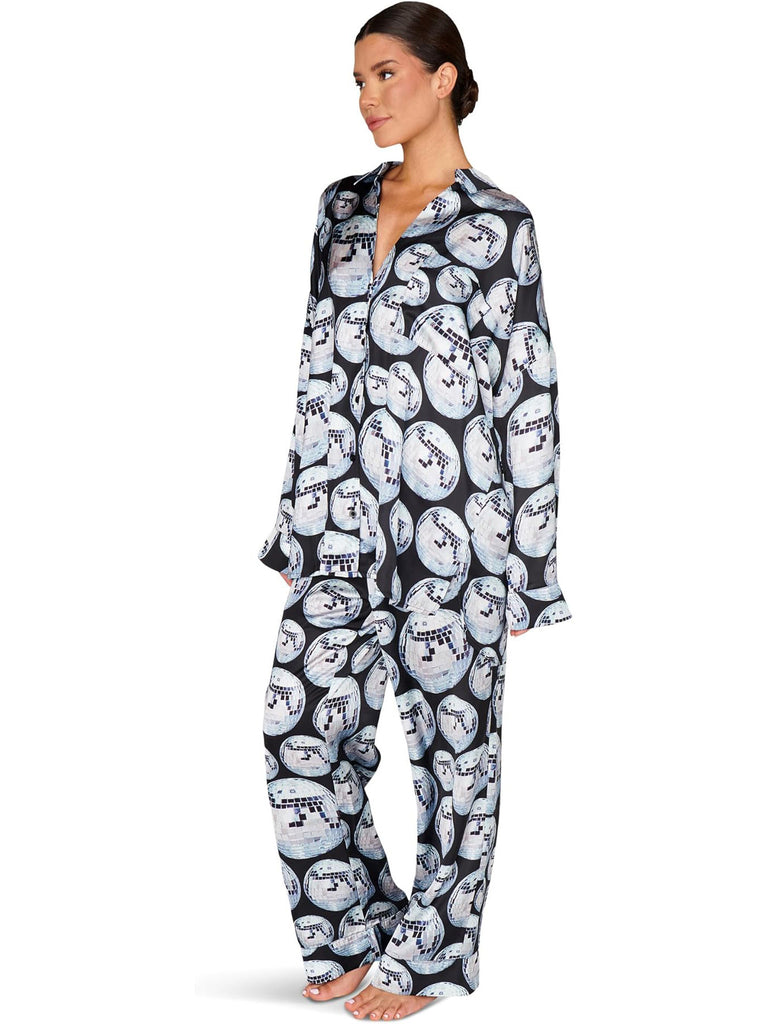 Show Me Your Mumu - Overslept PJ Set - Disco Ball Silky-Show Me Your Mumu-treehaus