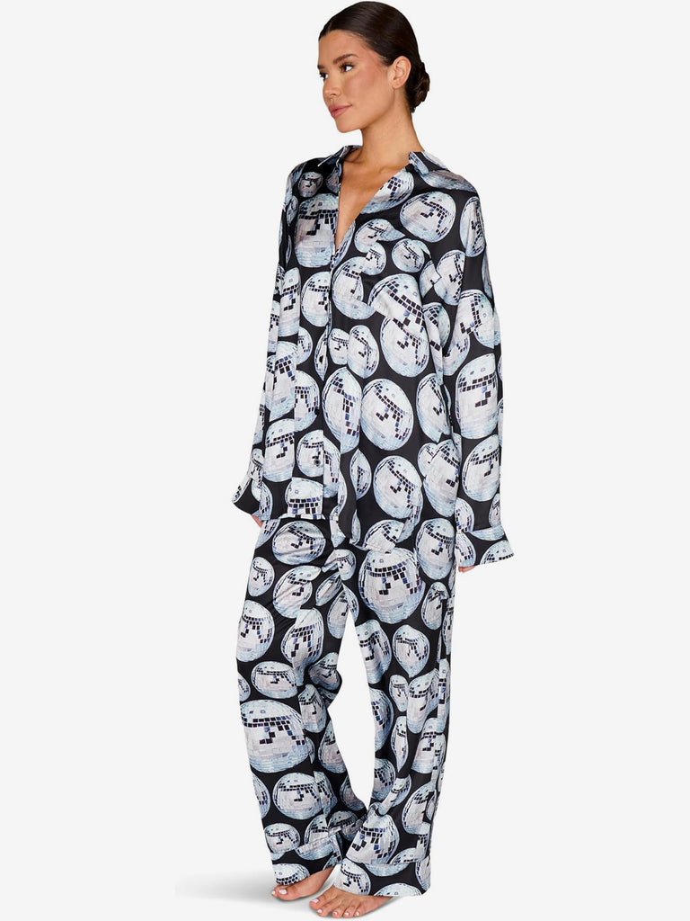Show Me Your Mumu - Overslept PJ Set - Disco Ball Silky-Show Me Your Mumu-treehaus