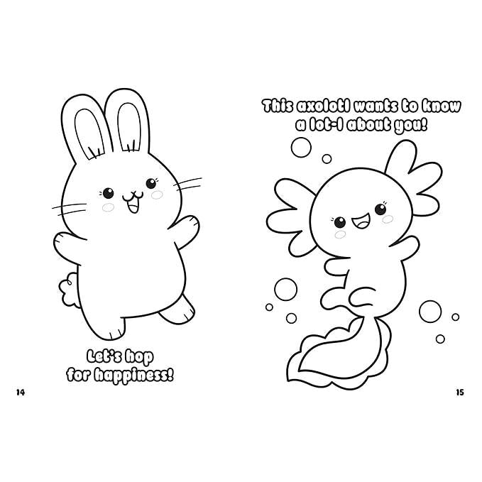 Simon & Schuster - Cutie-Verse Coloring Book-Simon & Schuster-treehaus