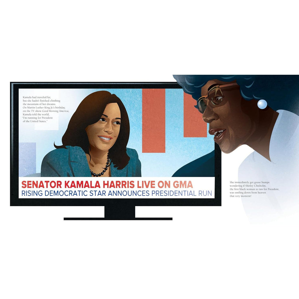 Simon & Schuster - Kamala Harris - Rooted in Justice - Hardcover-Simon & Schuster-treehaus