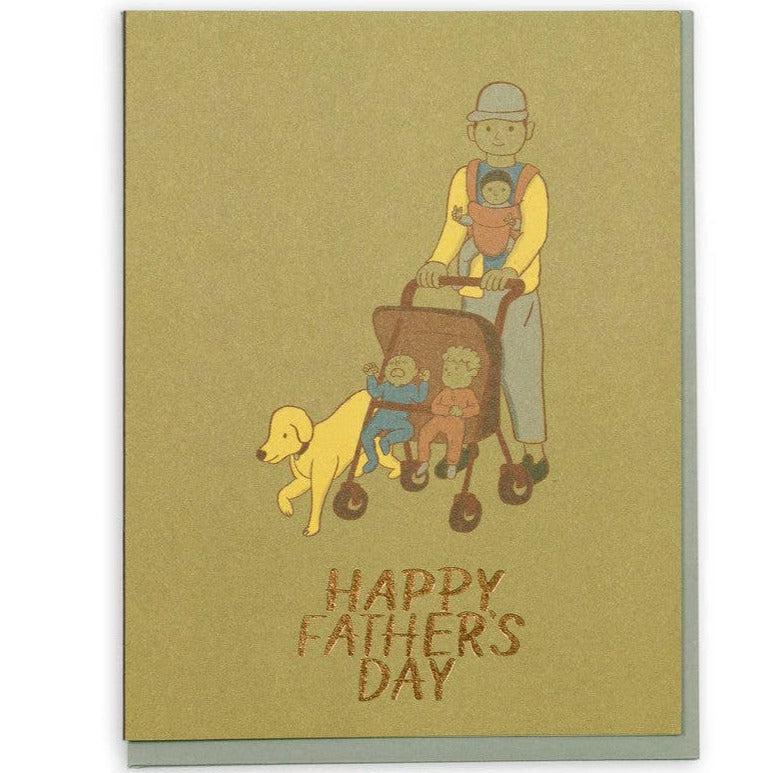 Small Adventure - Father's Day Strolling Card-Small Adventure-treehaus