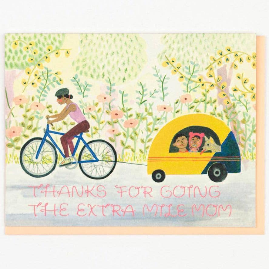 Small Adventure - Mom Biking Card-Small Adventure-treehaus