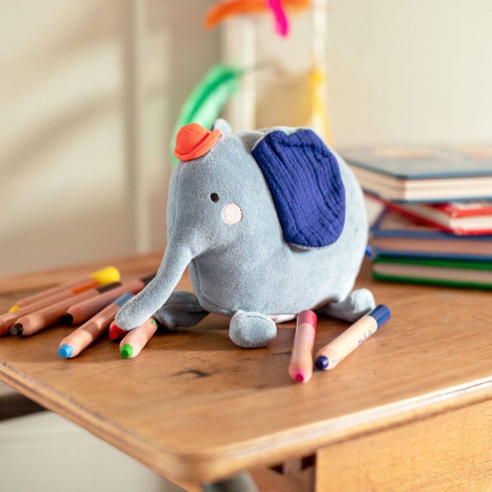 Speedy Monkey - Elephant Rattle - The Toupitis-Speedy Monkey-treehaus