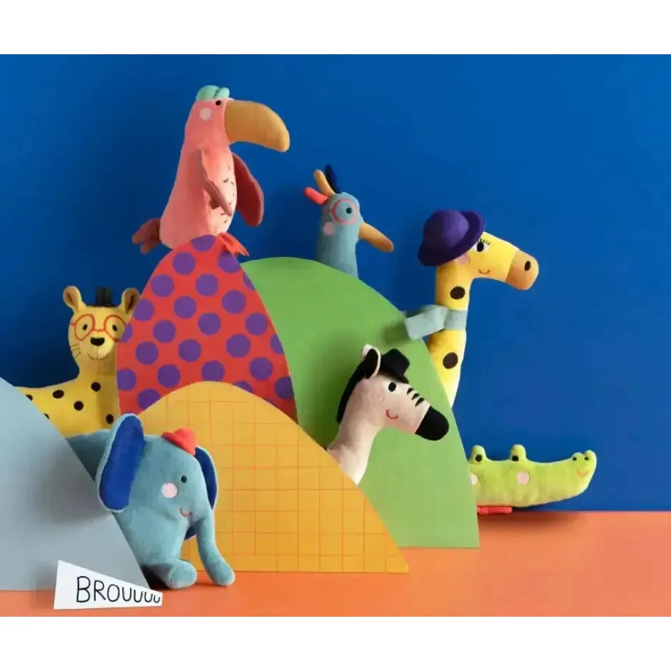 Speedy Monkey - Giraffe Rattle - The Toupitis-Speedy Monkey-treehaus