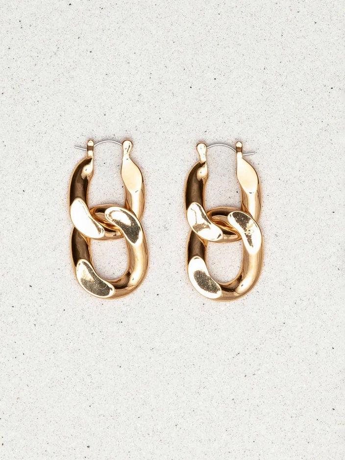 St. Moran - Huxley Earrings - Gold-St. Moran-treehaus