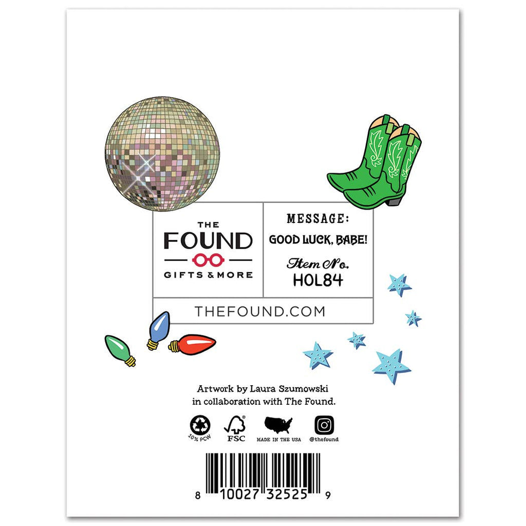 THE FOUND - Chappell Happy Holidays Good Luck Card-THE FOUND-treehaus