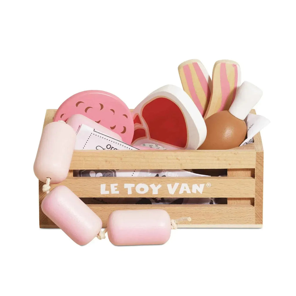 Butchers Wooden Market Crate-Le Toy Van-treehaus