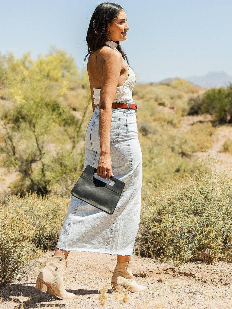 The Afterparty Clutch - Black-Minor History-treehaus