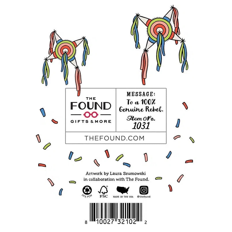 The Found - Frida Feliz Cumpleaños Card-The Found-treehaus