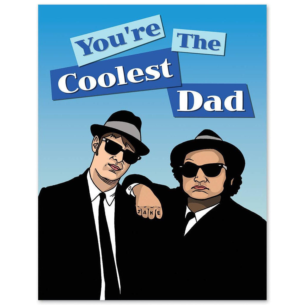 The Found - You're The Coolest Dad Blues Brothers Card-The Found-treehaus