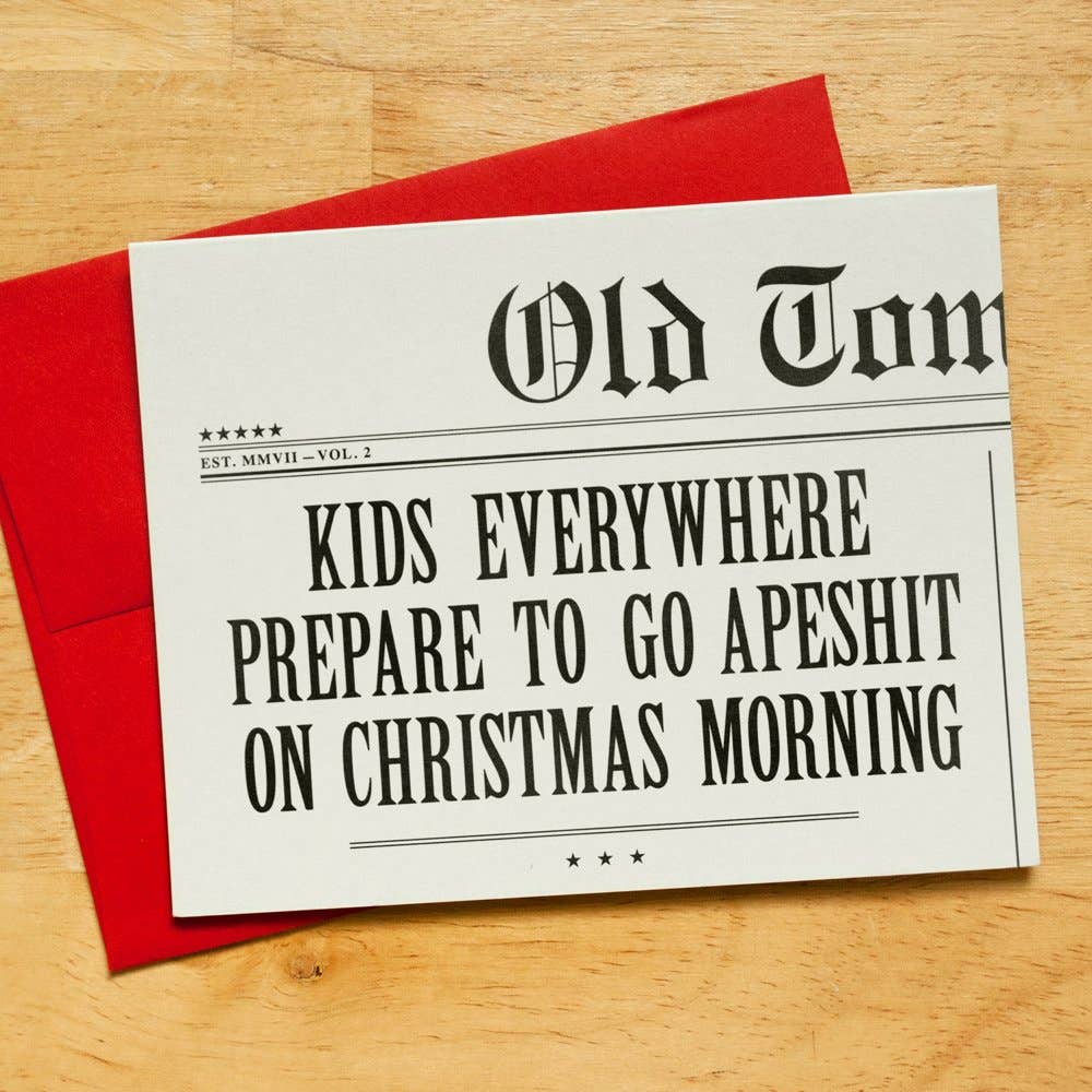 The Mincing Mockingbird - Kids Everywhere Christmas Card-The Mincing Mockingbird-treehaus
