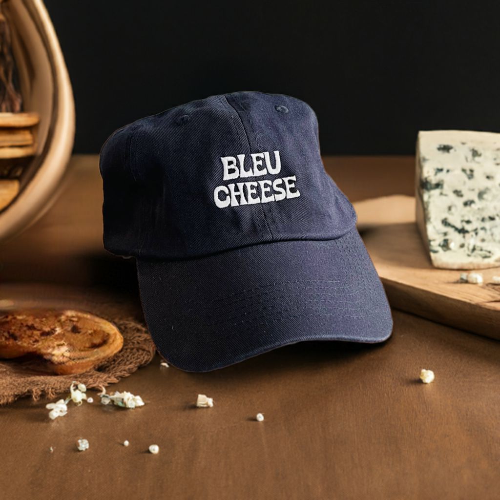 The Silver Spider - Bleu Cheese Unisex Dad Hat - Navy-The Silver Spider-treehaus