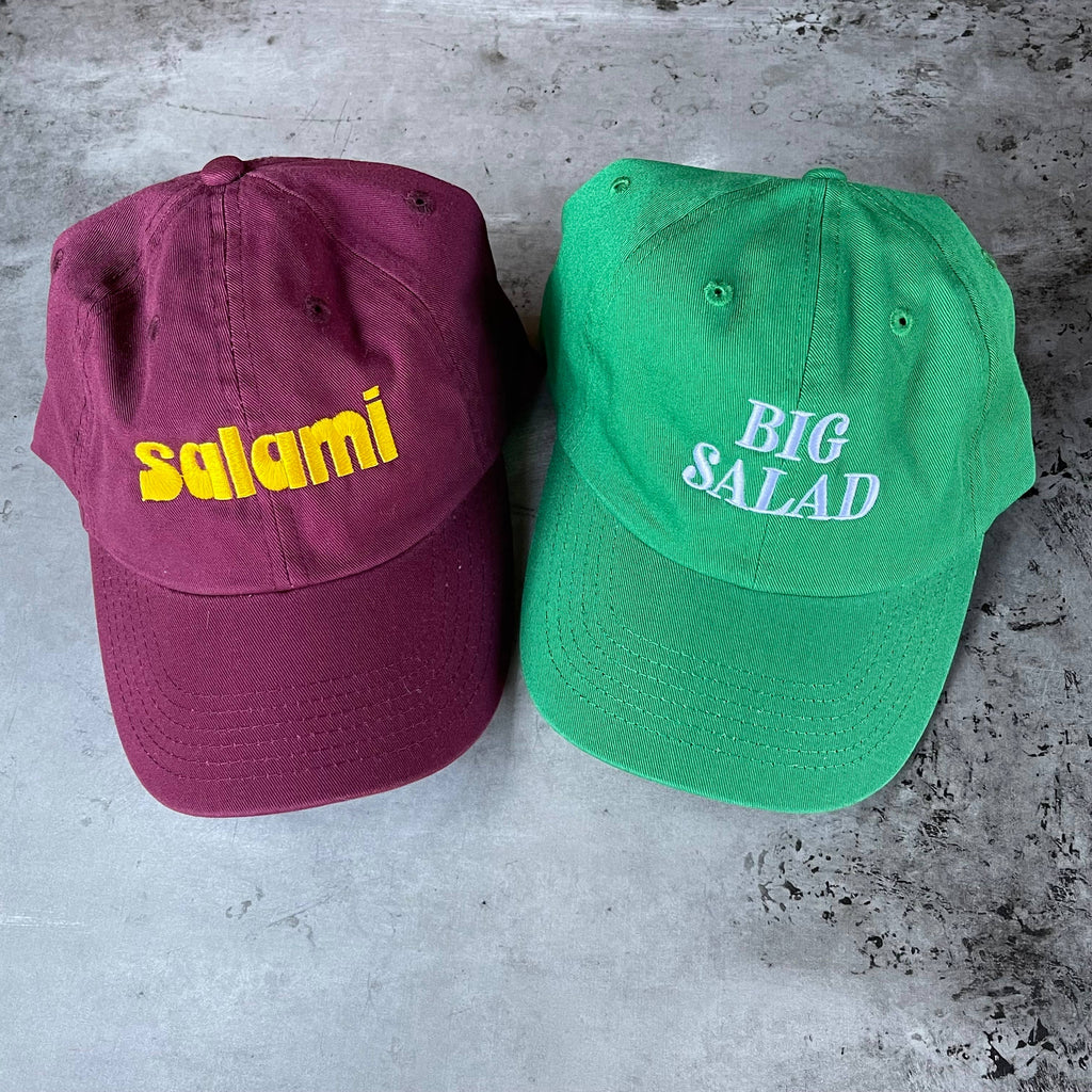 The Silver Spider - Salami Baseball Cap - Maroon-The Silver Spider-treehaus