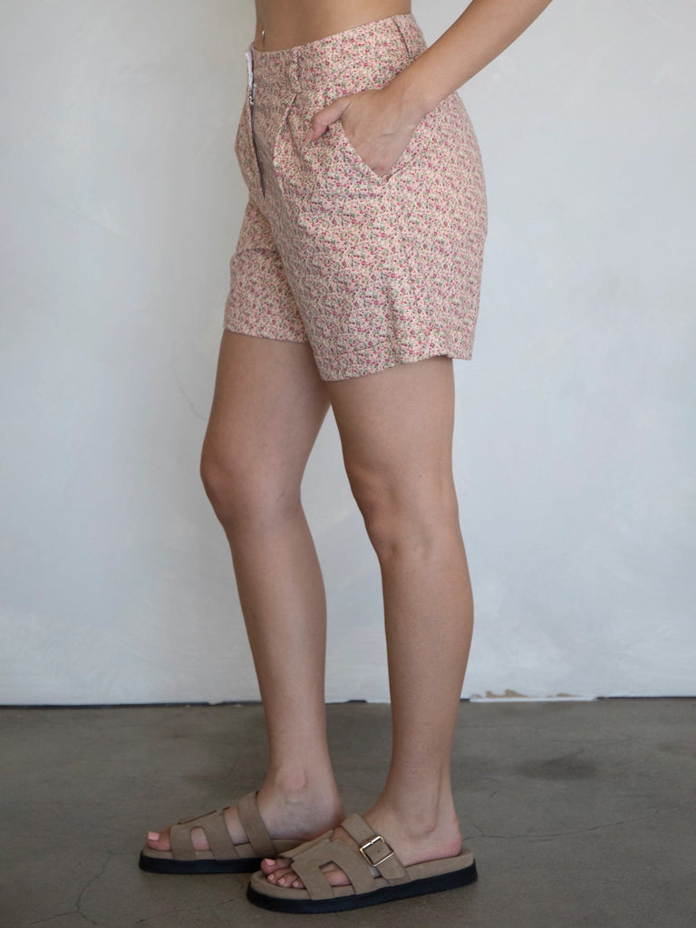 Things Between - Shorts - Ditsy Floral Print-Things Between-treehaus