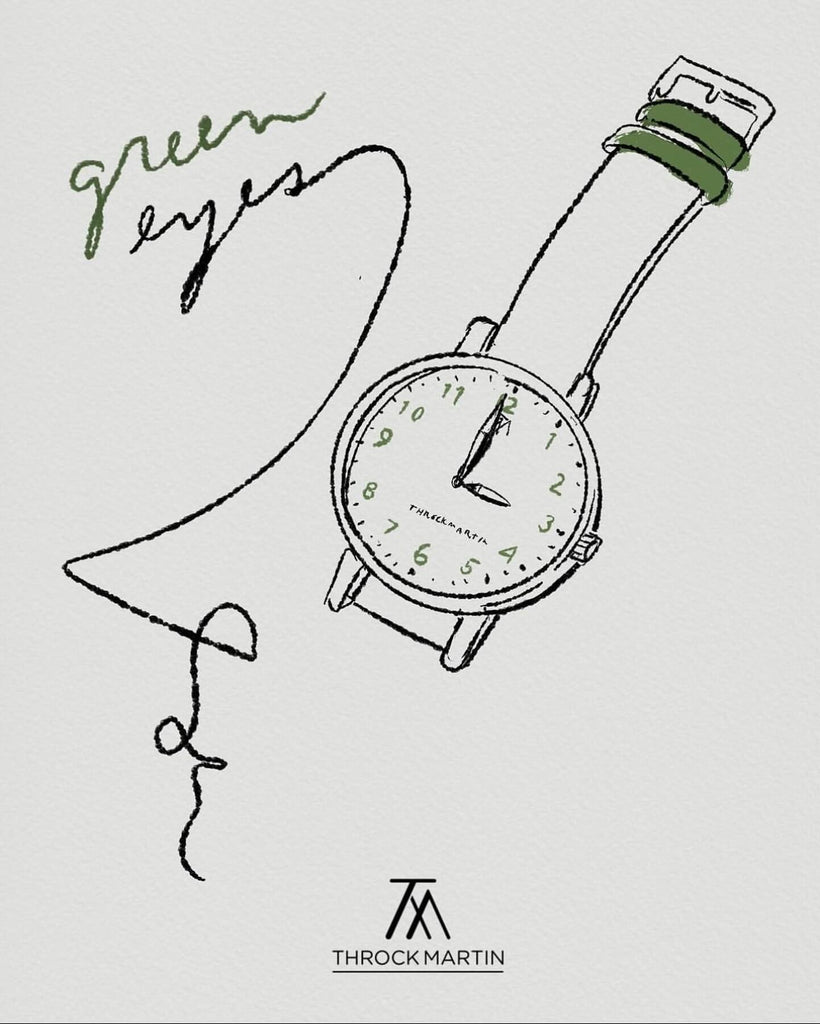 Throck Martin - Watch - Green Eyes-Throck Martin-treehaus
