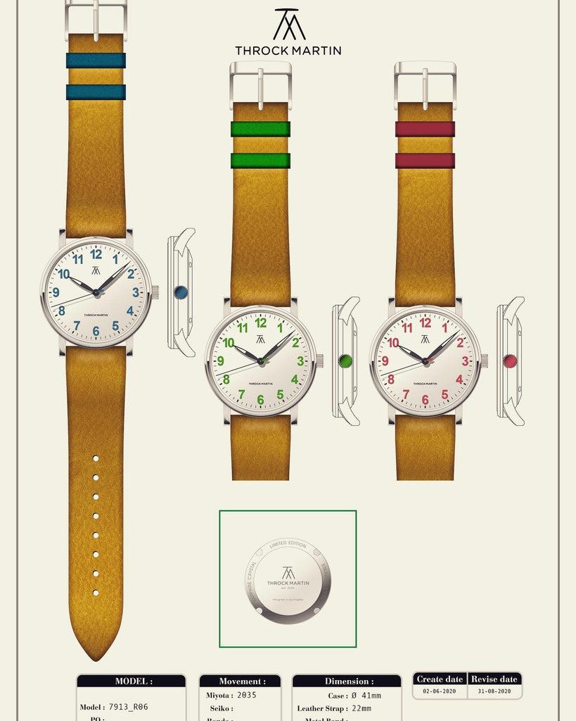 Throck Martin - Watch - Green Eyes-Throck Martin-treehaus