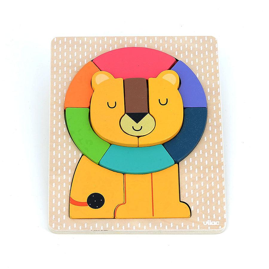 Vilac - Lion Wooden Puzzle-Vilac-treehaus