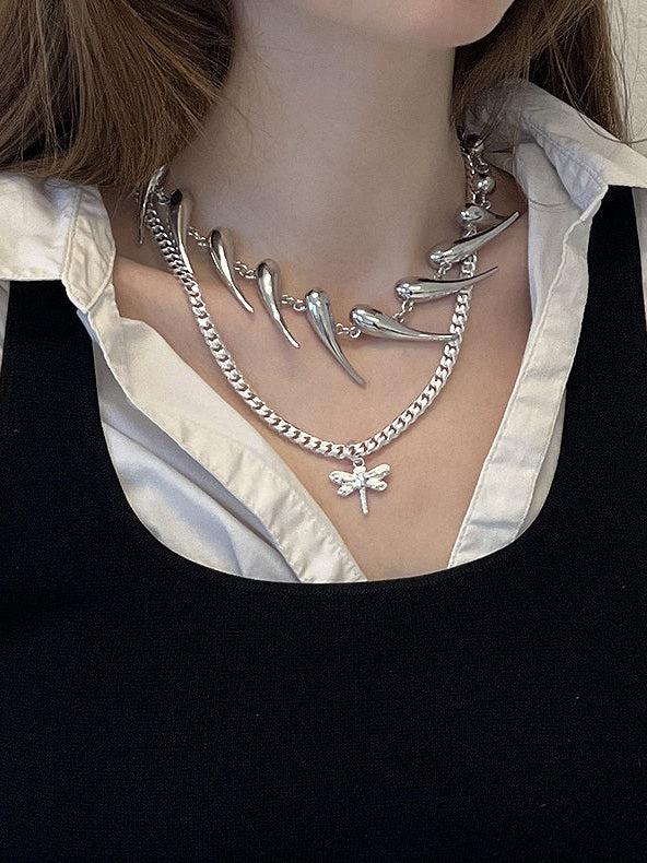 WOS - Perry Necklace - Silver-WOS-treehaus