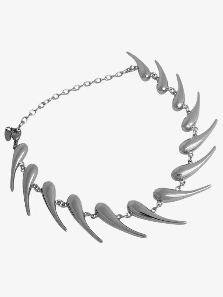 WOS - Perry Necklace - Silver-WOS-treehaus