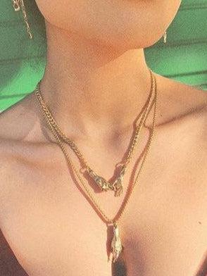 Watersandstone - Interlock Necklace - 18"-Watersandstone-treehaus