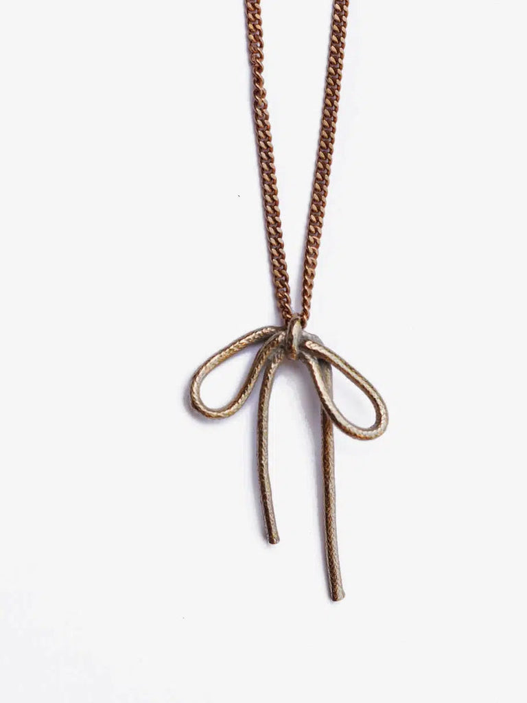 Watersandstone - Little Bow Necklace - 18"-Watersandstone-treehaus