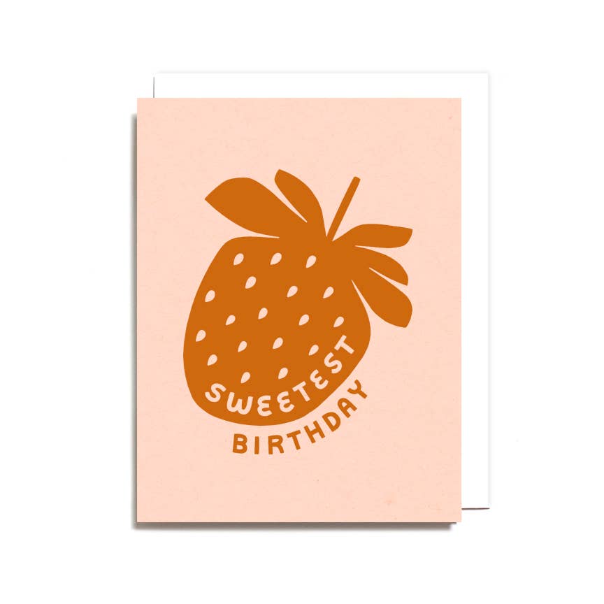 Worthwhile Paper - Sweetest Birthday Strawberry-Worthwhile Paper-treehaus