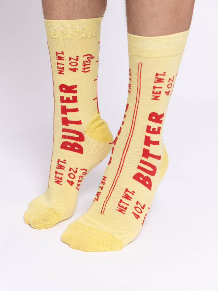 Yellow Owl - Butter Socks - Large-Yellow Owl Workshop-treehaus
