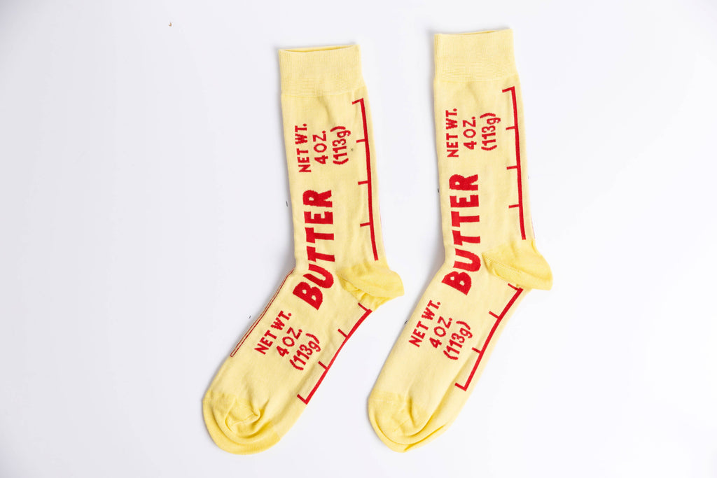 Yellow Owl - Butter Socks - Large-Yellow Owl Workshop-treehaus