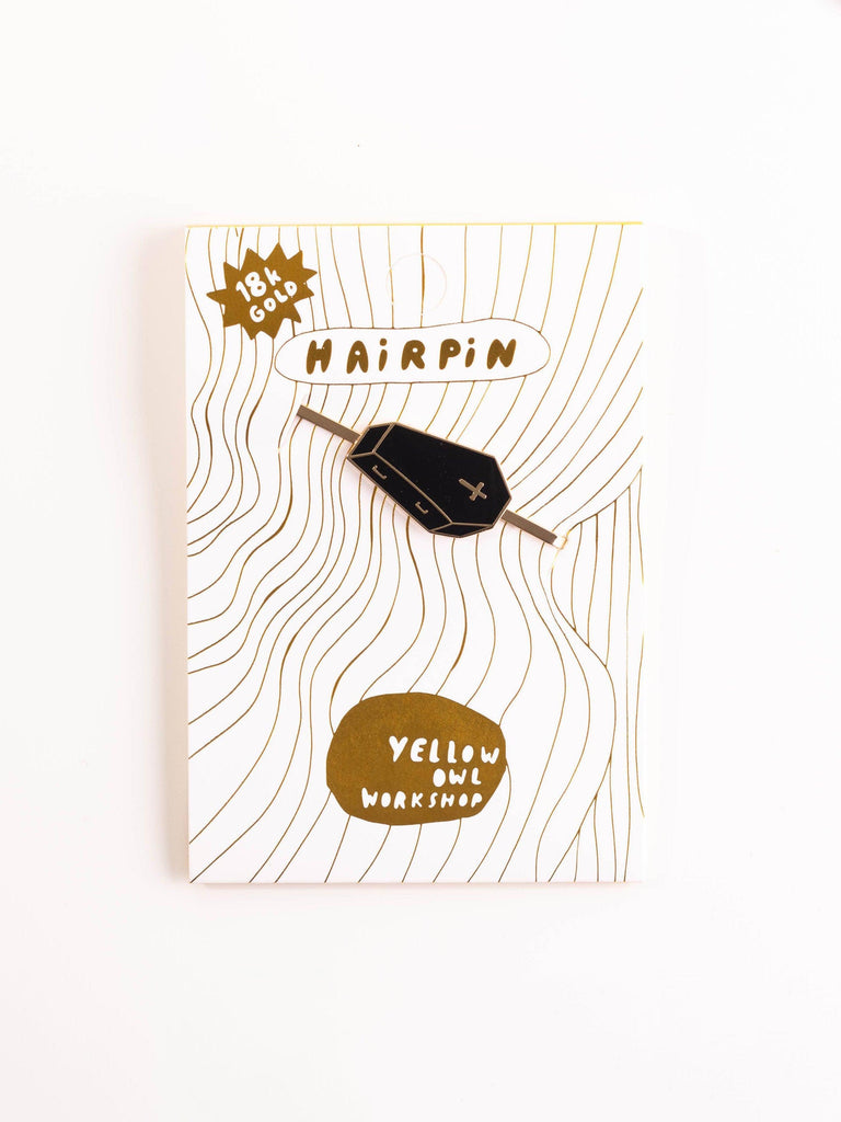 Yellow Owl - Hairpin - Coffin-Yellow Owl Workshop-treehaus