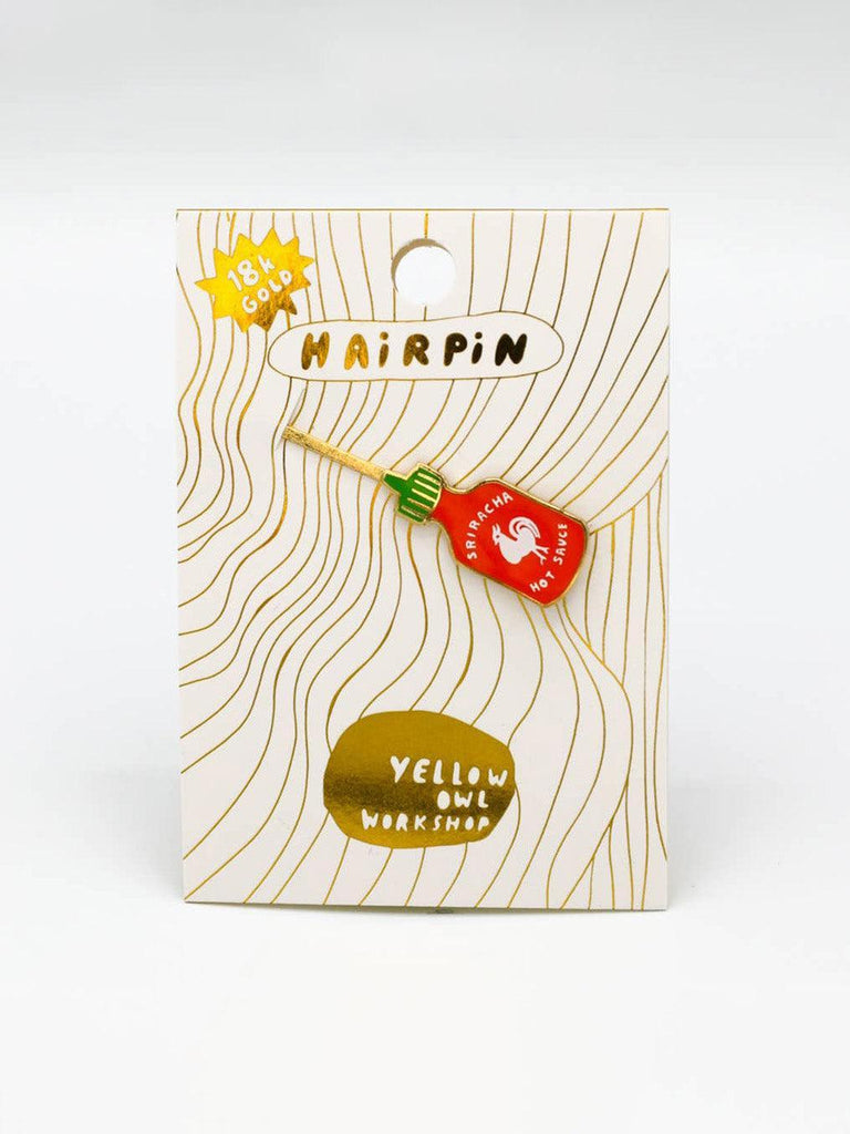 Yellow Owl - Hairpin - Sriracha-Yellow Owl Workshop-treehaus