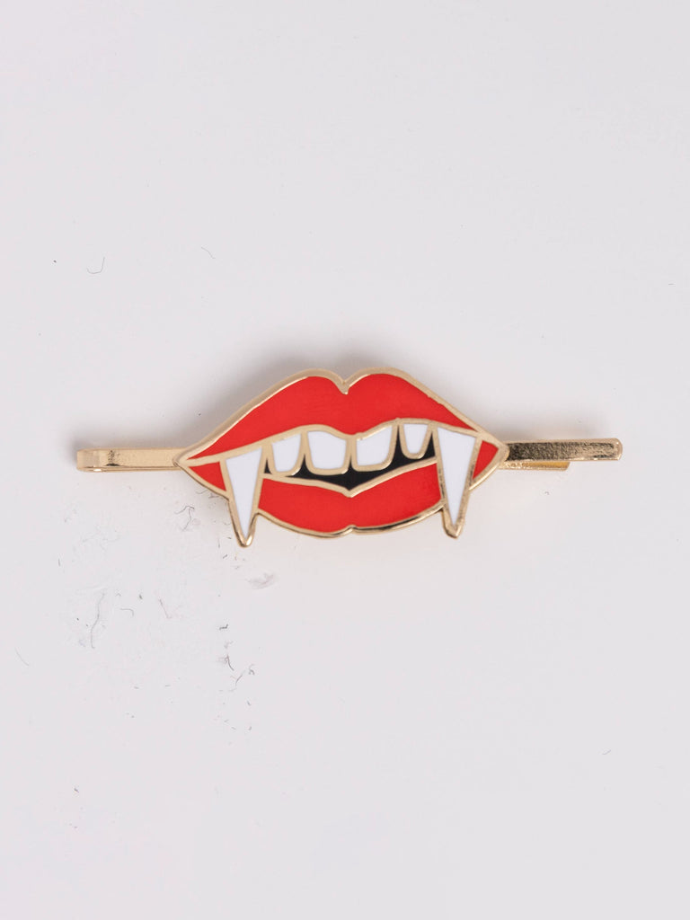 Yellow Owl - Hairpin - Vampire Lips-Yellow Owl Workshop-treehaus