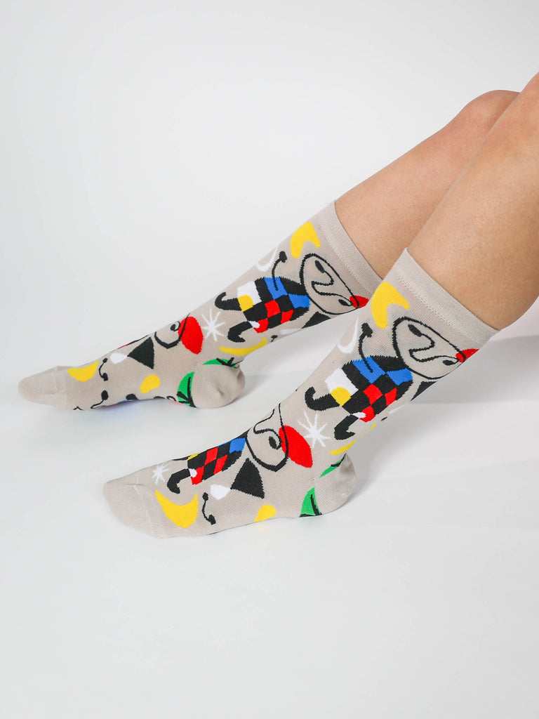 Yellow Owl - Miró Socks - Small-Yellow Owl Workshop-treehaus