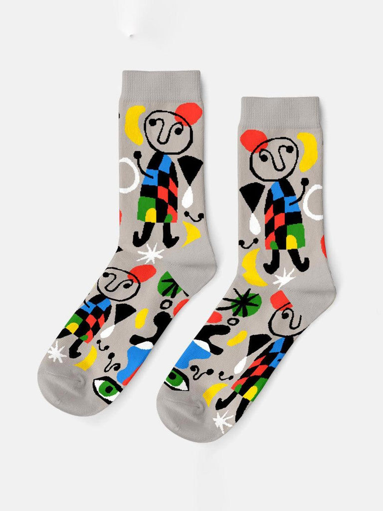 Yellow Owl - Miró Socks - Small-Yellow Owl Workshop-treehaus