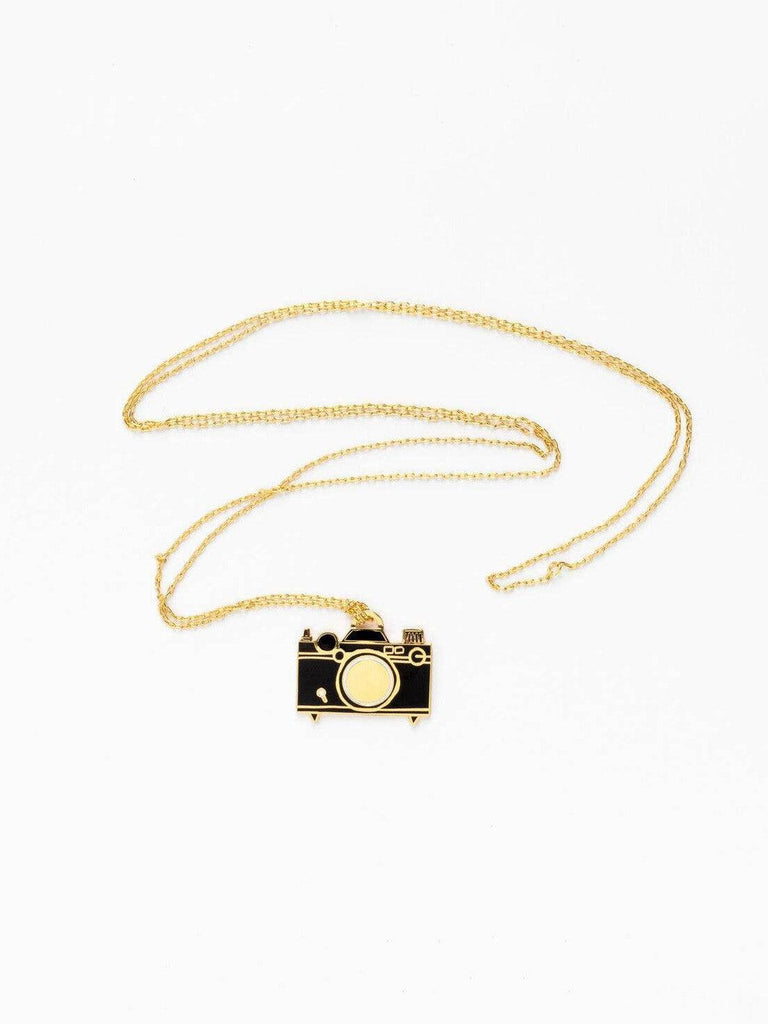Yellow Owl - Necklace - Camera Pendant-Yellow Owl Workshop-treehaus
