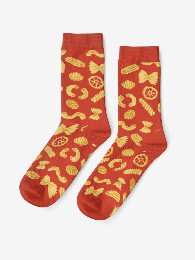 Yellow Owl - Pasta Socks - Small-Yellow Owl Workshop-treehaus
