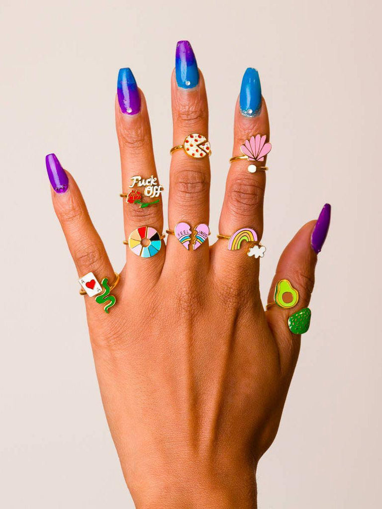 Yellow Owl - Ring - Color Wheel-Yellow Owl Workshop-treehaus