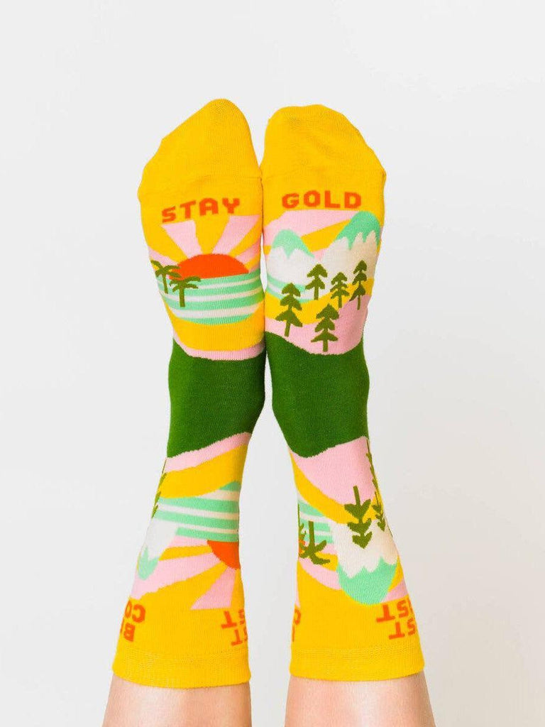 Yellow Owl - West Coast Best Coast Socks - Small-Yellow Owl Workshop-treehaus