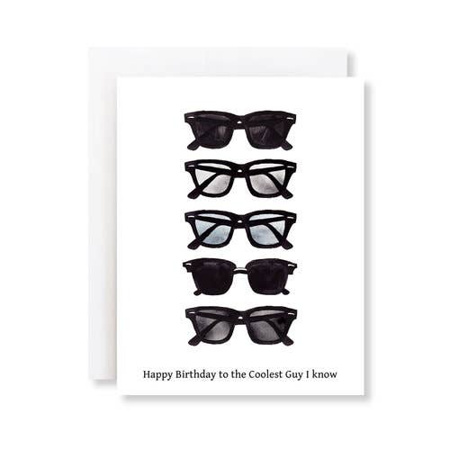 akrDesignStudio - Cool Guy Sunglasses Birthday-akrDesignStudio-treehaus