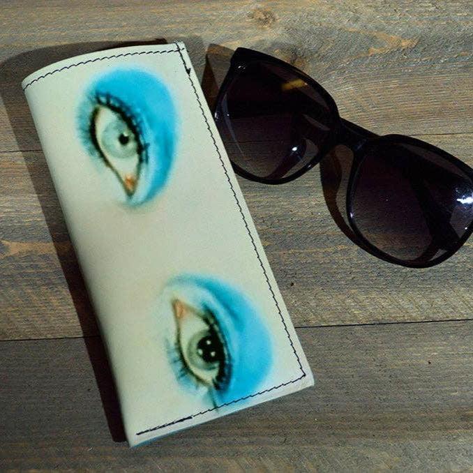 backerton - Bowie Eyes - Leather Glasses Case-backerton-treehaus