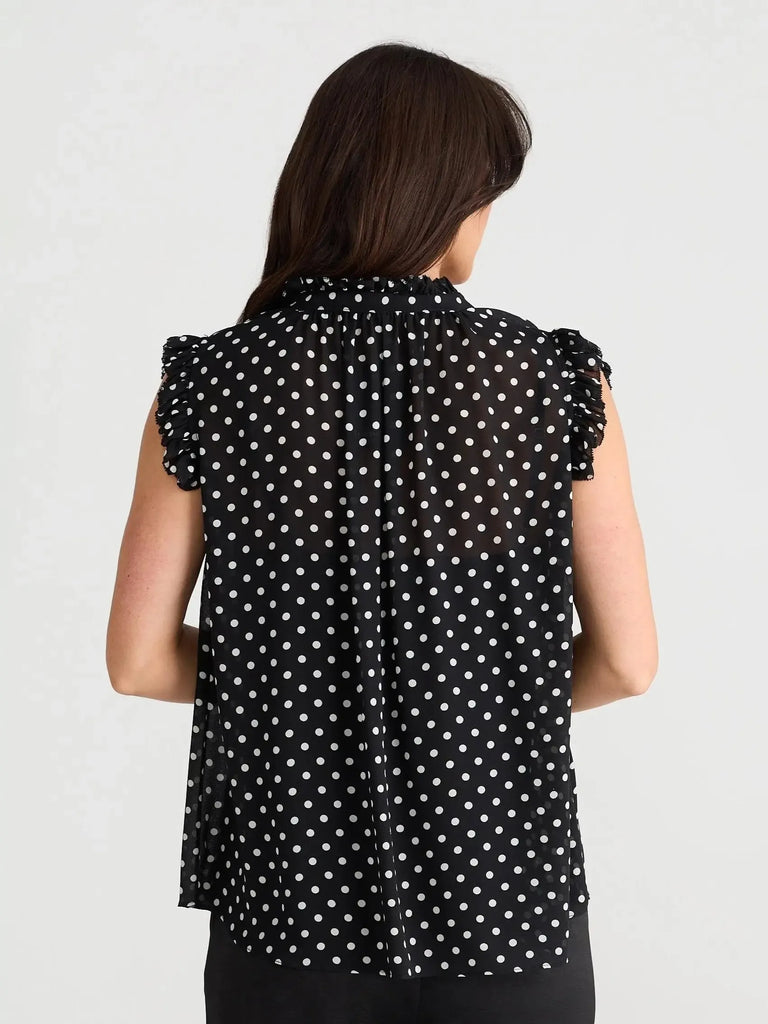 brave + true - Broadway Top - Polka Dot-brave+true-treehaus