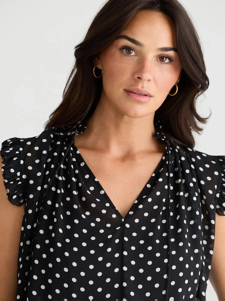 brave + true - Broadway Top - Polka Dot-brave+true-treehaus