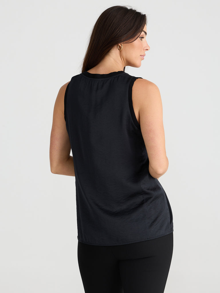 brave + true - Celine Top - Black-brave+true-treehaus