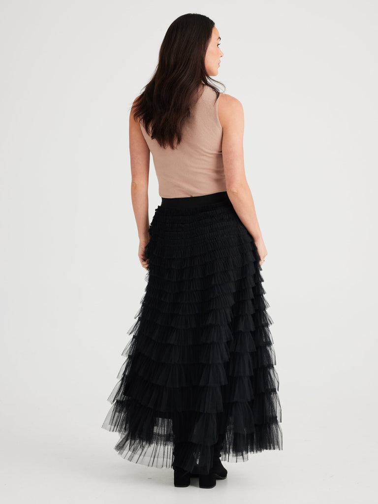 brave + true - Chance Skirt - Black-brave+true-treehaus