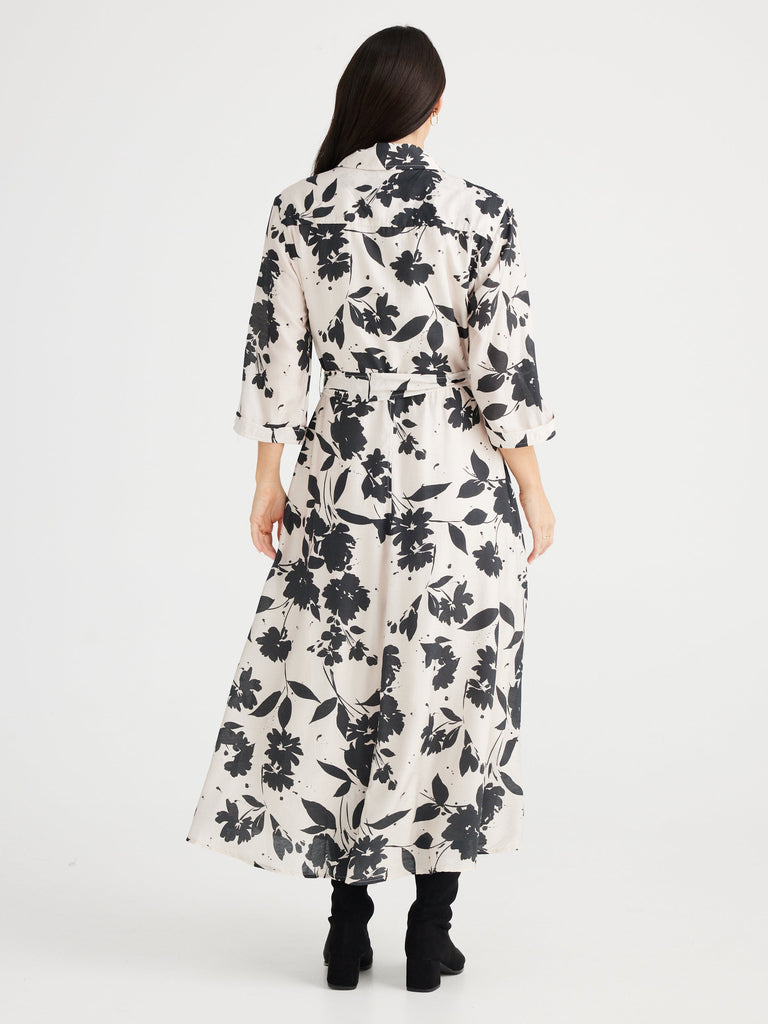 brave + true - Rosselini Dress - Shadow Bloom-brave+true-treehaus