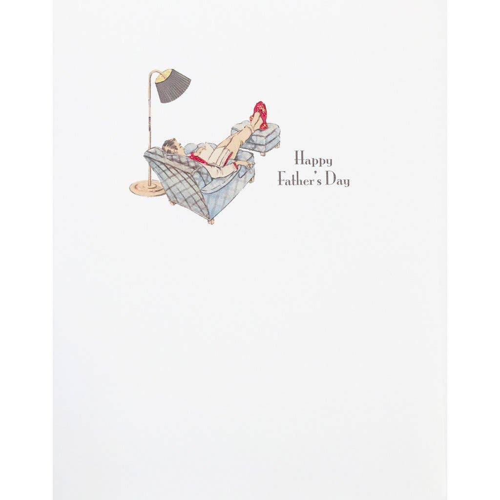 Lumia Designs - Easy Chair Father's Day Card-Lumia Designs-treehaus