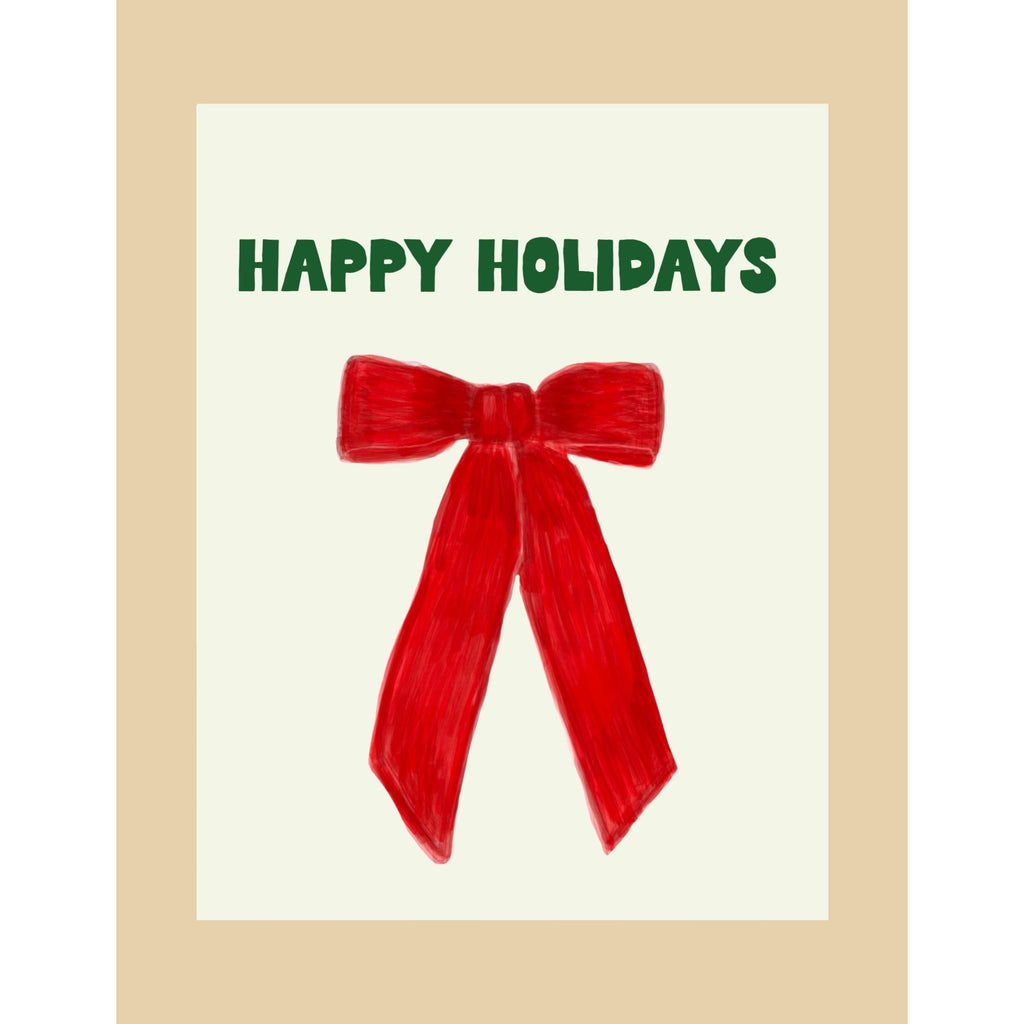 offe market - Greeting Card - Happy Holidays-offe market-treehaus