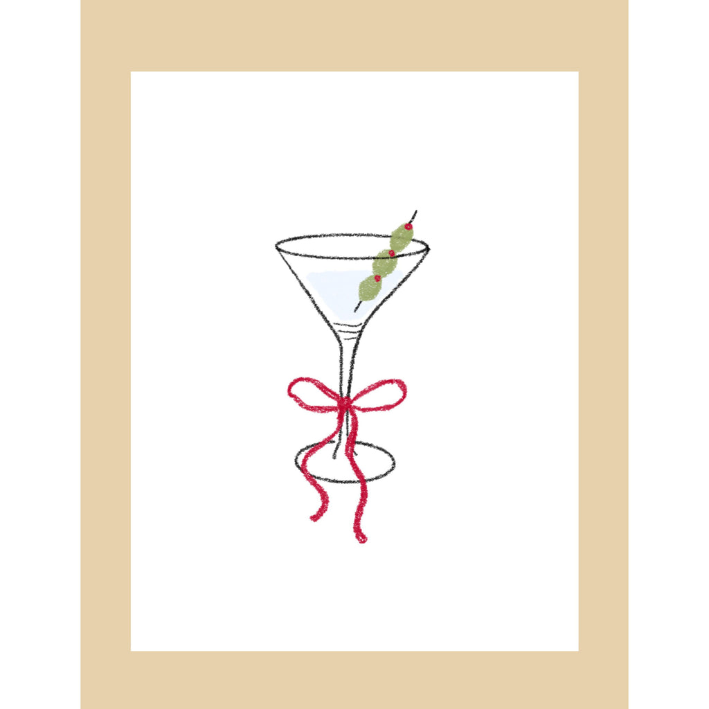 offe market - Greeting Card - Martini-offe market-treehaus