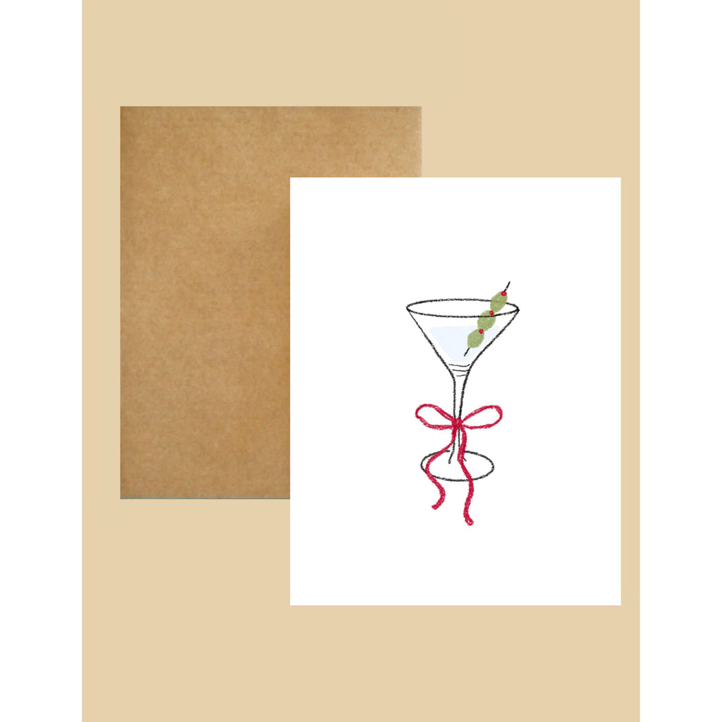 offe market - Greeting Card - Martini-offe market-treehaus