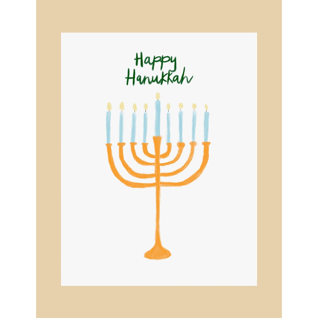 offe market - Greeting Cards - Happy Hanukkah-offe market-treehaus