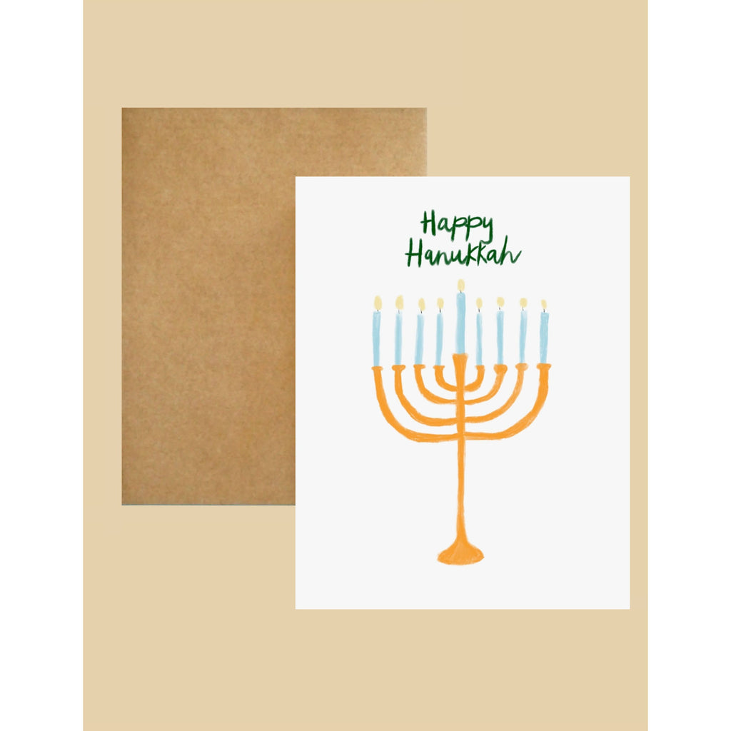 offe market - Greeting Cards - Happy Hanukkah-offe market-treehaus